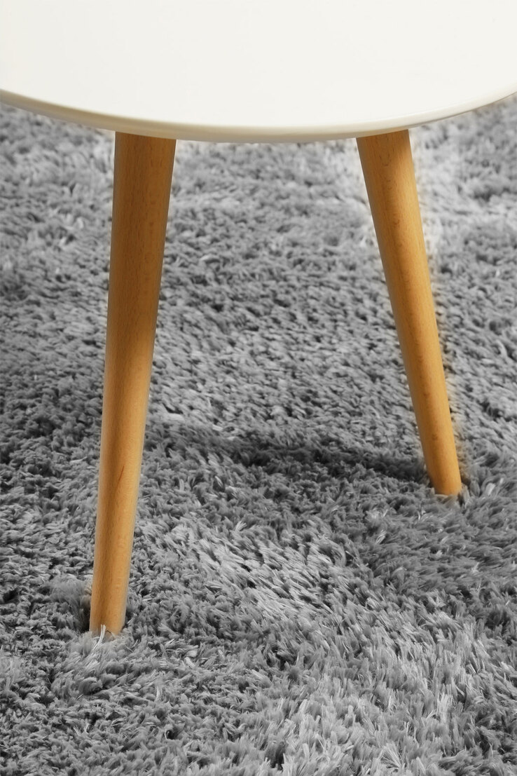 ESPRIT Hochflorteppich YOGI 80 x 230 cm grau