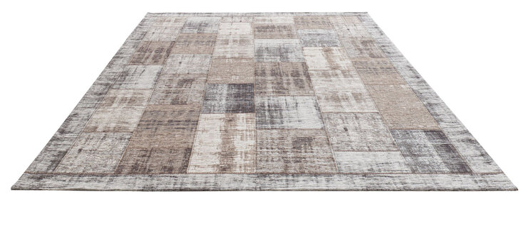 Webteppich PABLO 130 x 190 cm beige