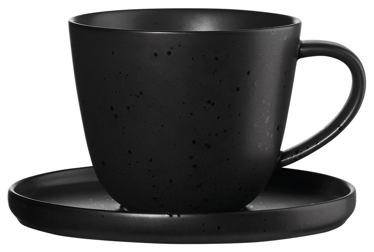 ASA Kaffeetassen Set COPPA 12-teilig kuro-schwarz