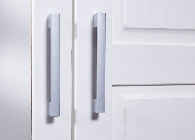 Drehtürenschrank THILO 140 x 190 cm weiß