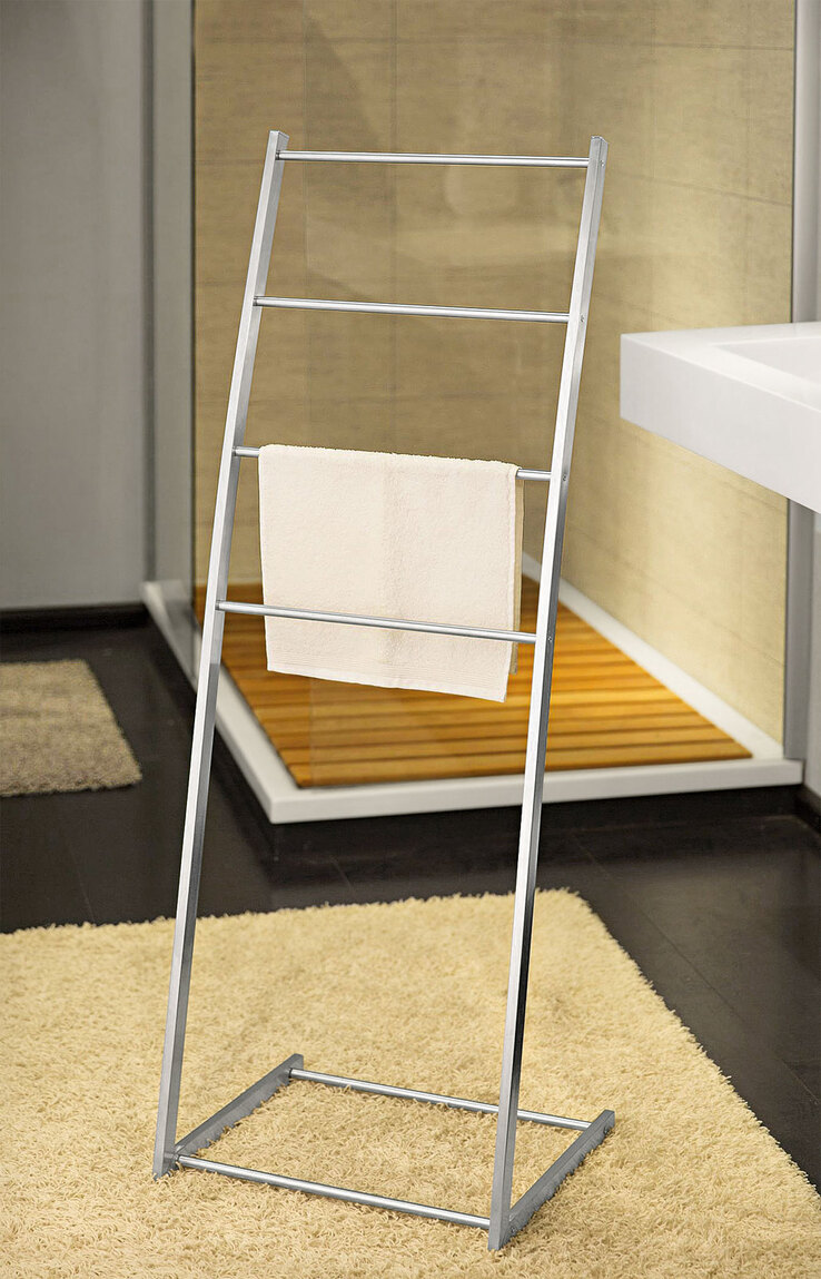 Handtuchständer Edelstahl gebürstet ca. 43 x 119 x 34 cm