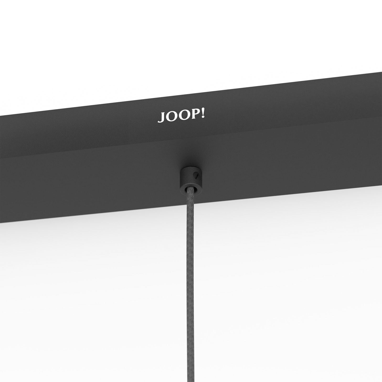 JOOP! Retrofit Pendellampe ROUND-LIGHTS BLACK 3-flg weiß /schwarz
