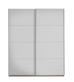 Schwebetürenschrank SEVILLA 170 x 210 cm weiß