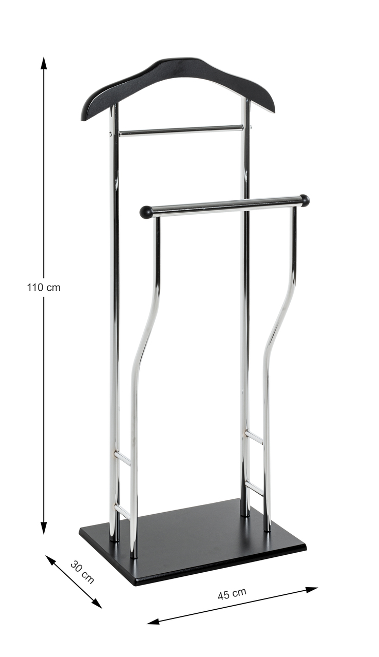 Herrendiener RALF 45 x 110 x 30 cm Metall