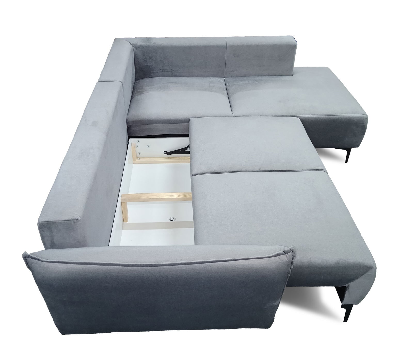 LIV‘IN Ecksofa FRAO 243 x 191 cm grau