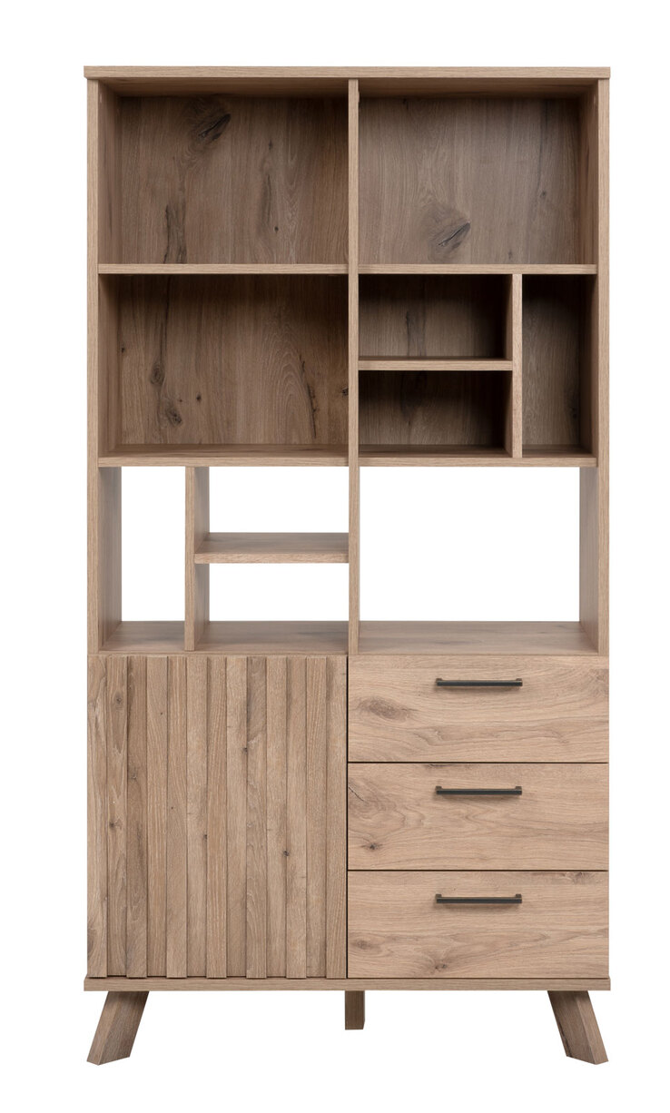 Highboard WELLINGTON 84,5 x 160 cm Schwedeneiche