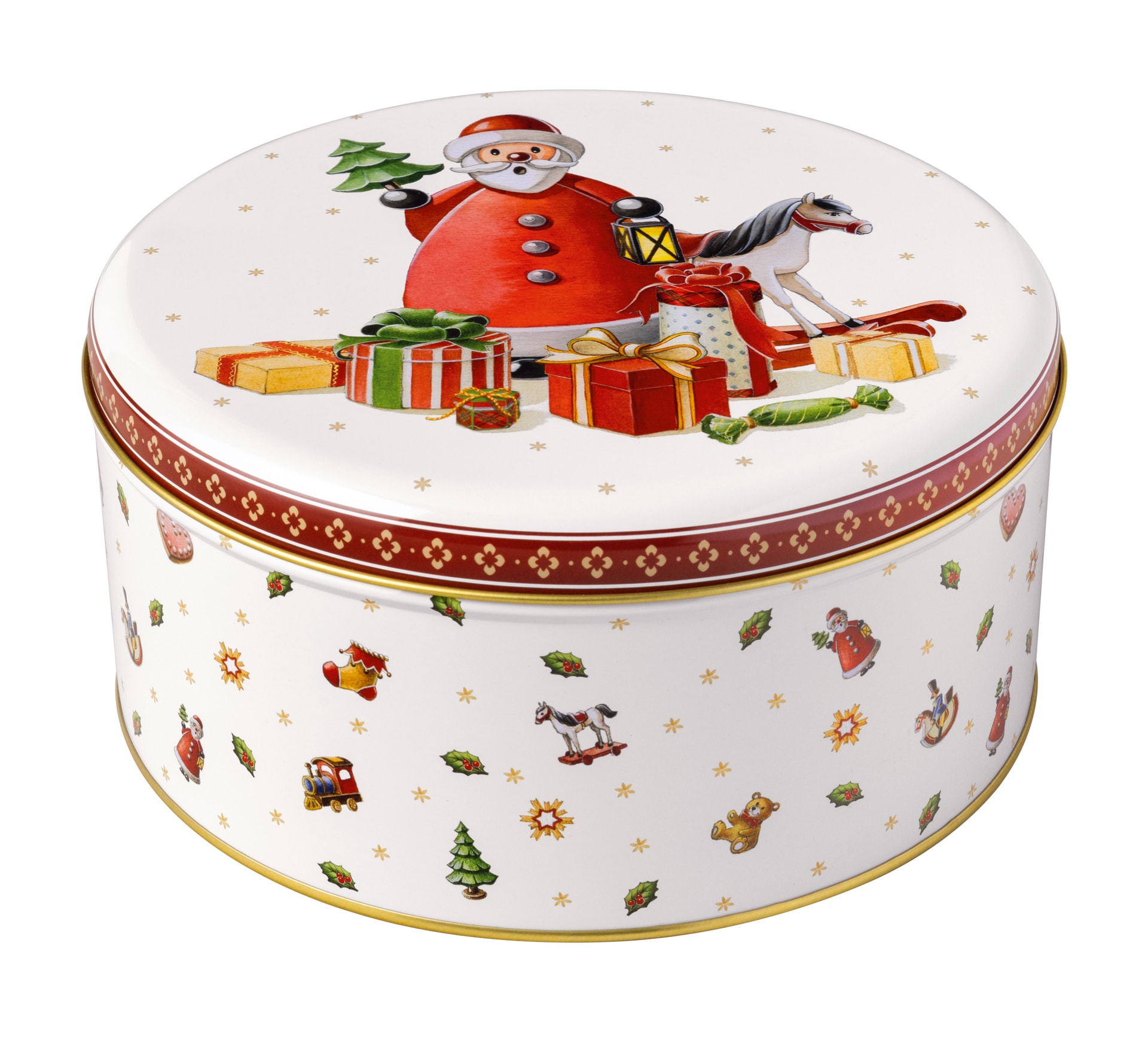 Villeroy & Boch Weihnachten Keksdosen 3tlg, Set WINTER COLLAGE ACCESSOIRES 