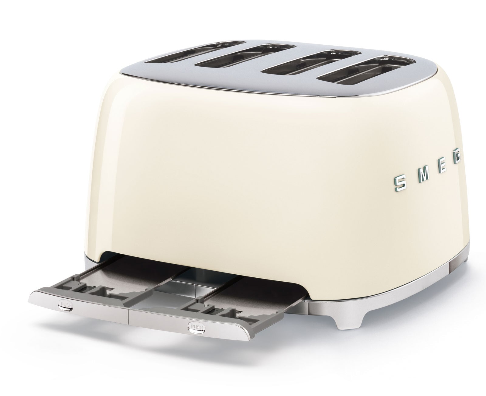 SMEG Toaster 4-Schlitz Retro Creme