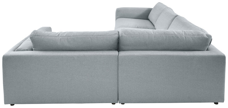 Ole Gunderson Ecksofa-Kombi LASSE II 345 x 252 cm grau