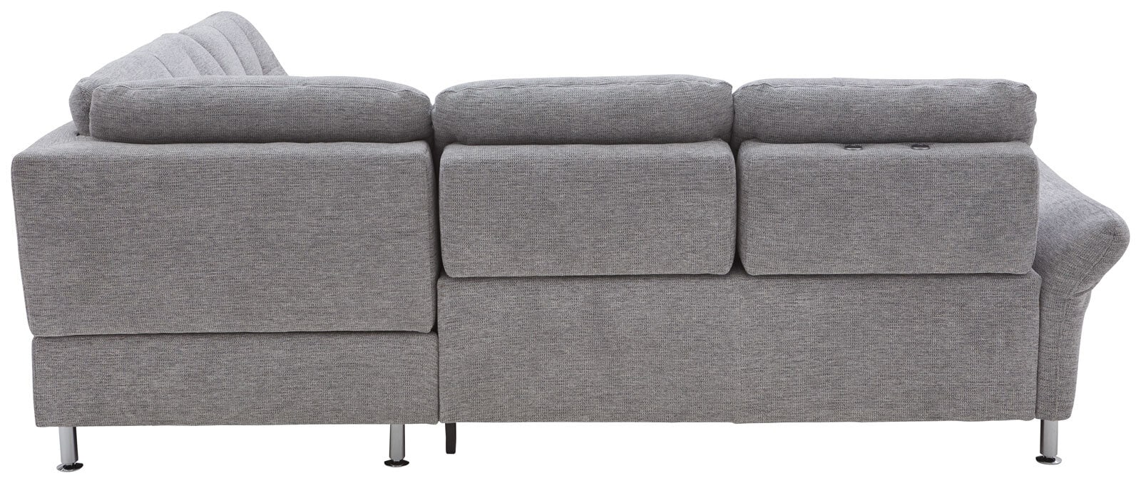 Ecksofa SEVRAN 242 x 210 cm alu