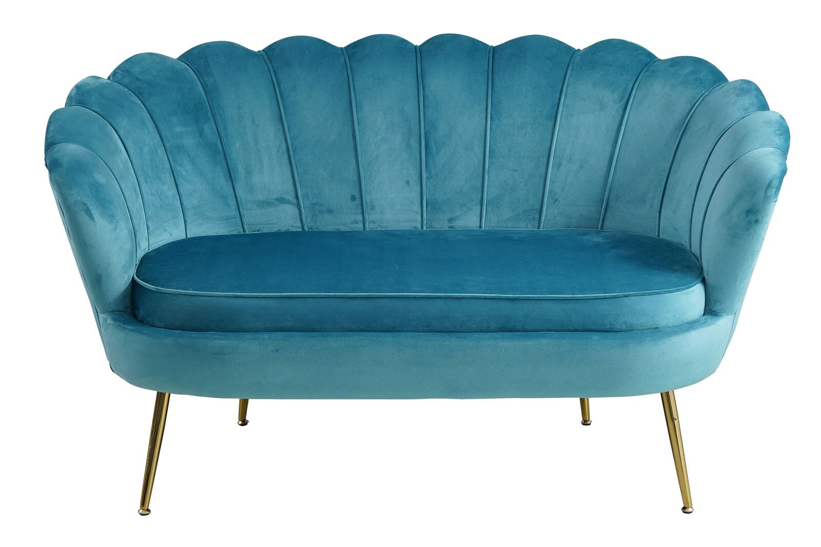 Sofa 2-Sitzer blau