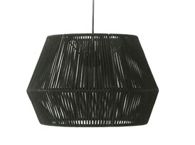Kave Home Lampenschirm CANTIA 36,5 cm schwarz