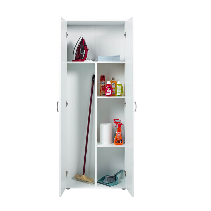 Mehrzweckschrank PEPE 70x189x34 cm Weiß