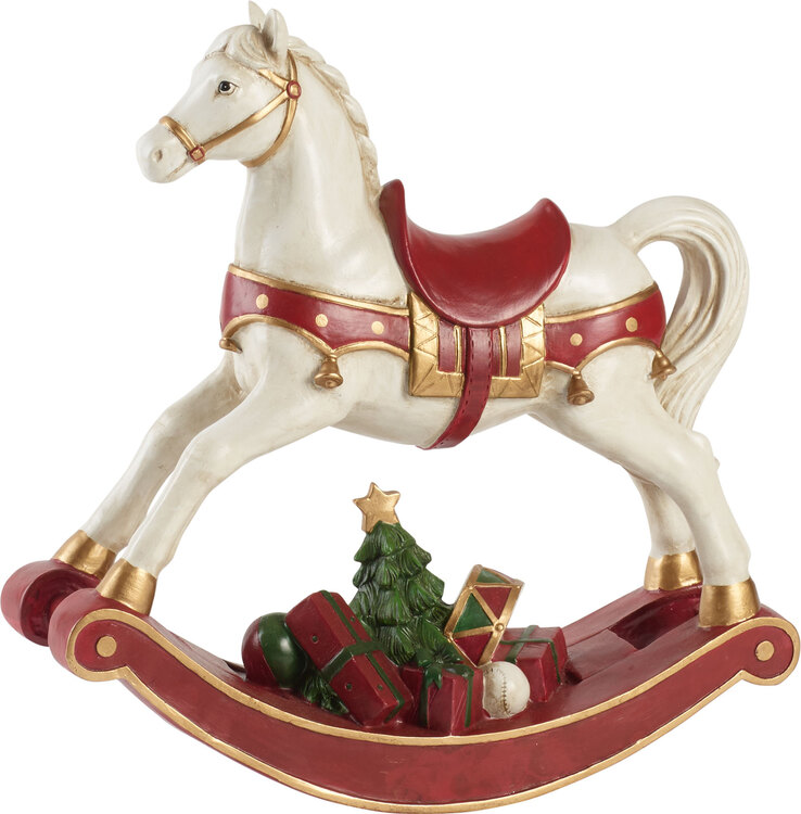 Villeroy & Boch Weihnachtsdeko Schaukelpferd WINTER COLLAGE