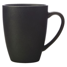 MAXWELL & WILLIAMS Kaffeebecher CAVIAR BLACK 4er Set - je 400 ml schwarz