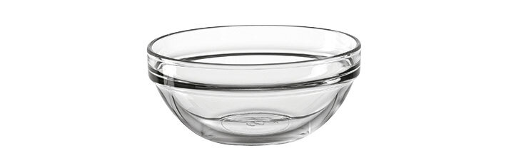 montana Schale :TREND 6er Set 12 cm 170 ml transparent