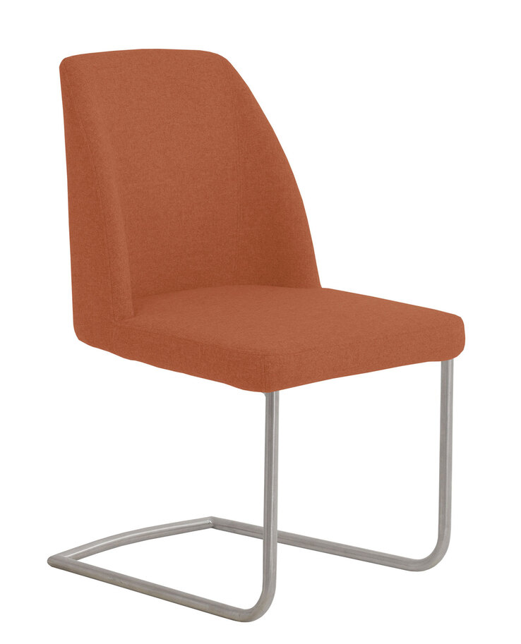 Esszimmerstuhl RIALTO LDM3-LDF Stoff orange