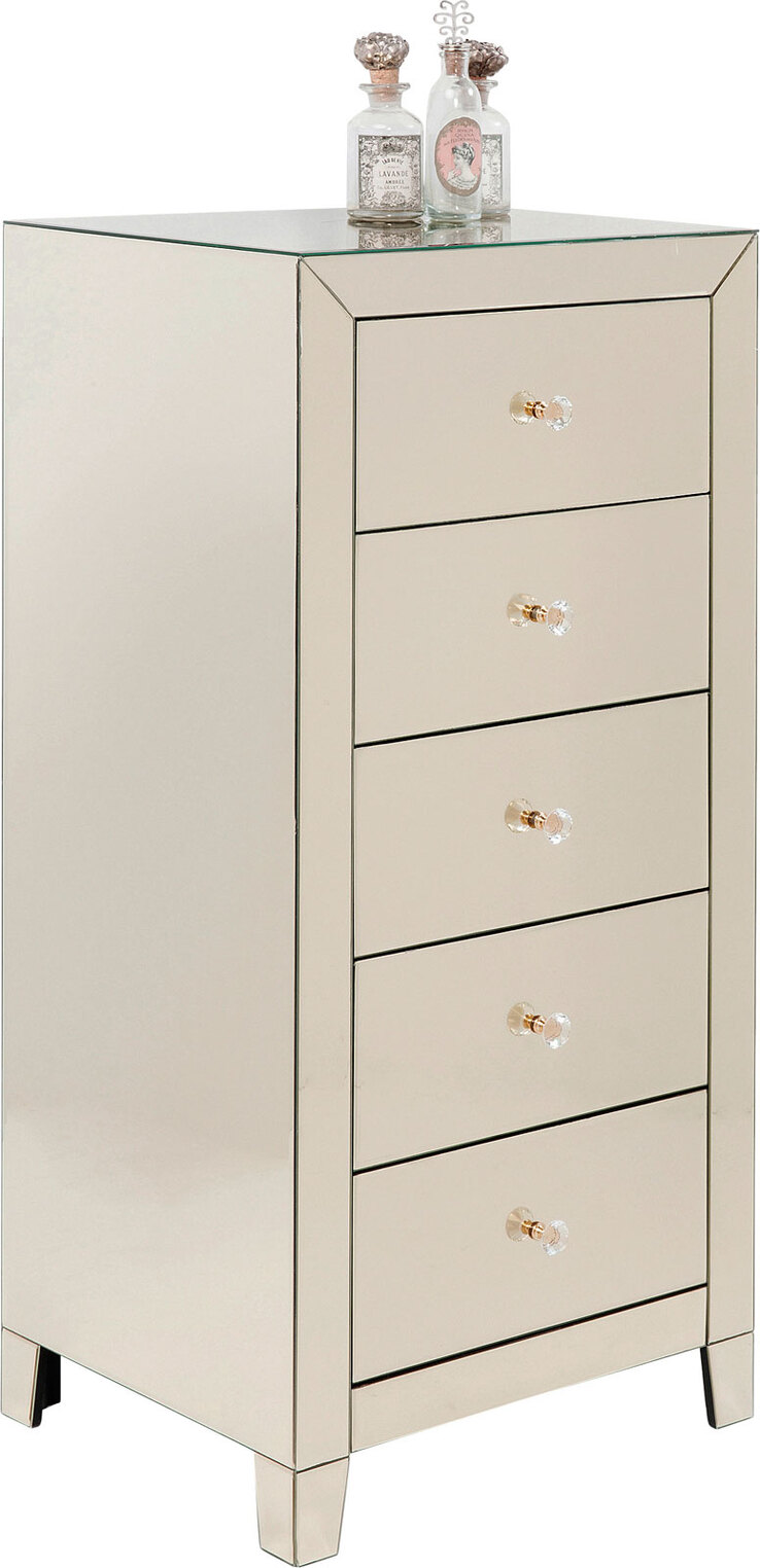 KARE DESIGN Hochkommode 110 x 49 cm braun