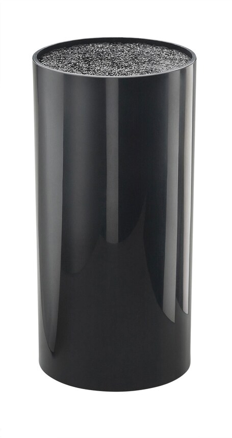 JUSTINUS Messerblock BLACK PEARL 22,5 cm Kunststoff schwarz