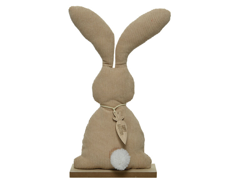 Deko Aufsteller Osterhase 35 cm beige