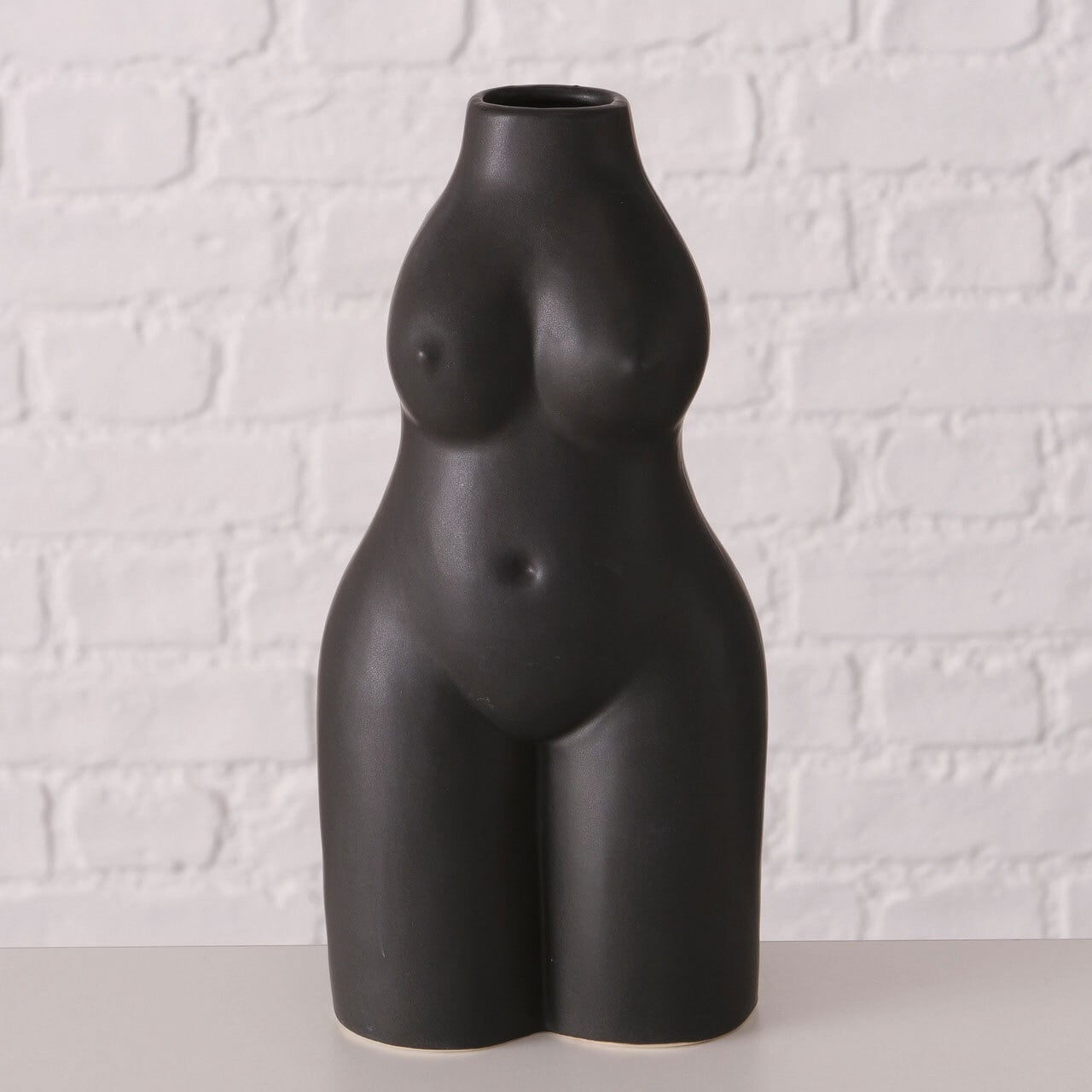 Vase AURICE 22 cm schwarz