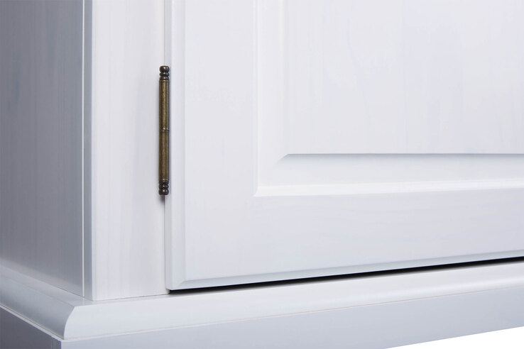 Drehtürenschrank JANNIS 116 x 199 cm weiß
