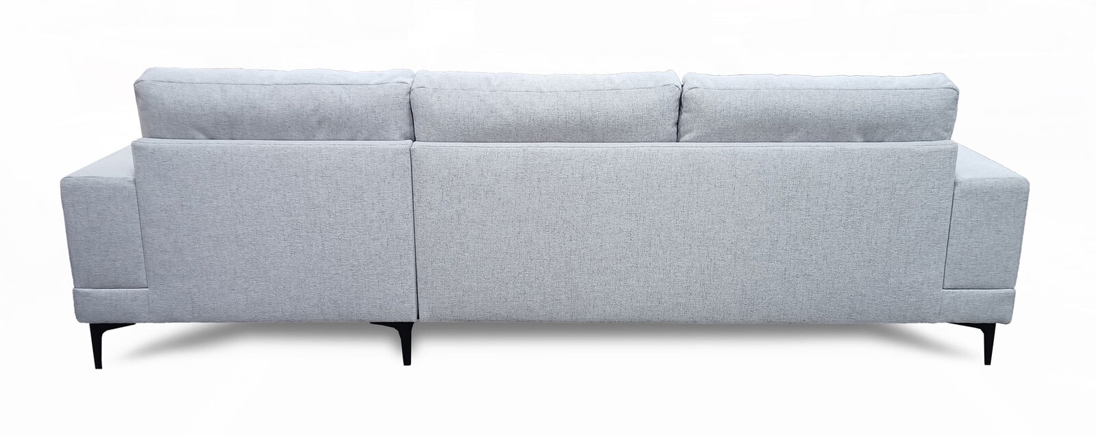 Phill Hill Ecksofa FLUFFI 268 x 158 cm grau