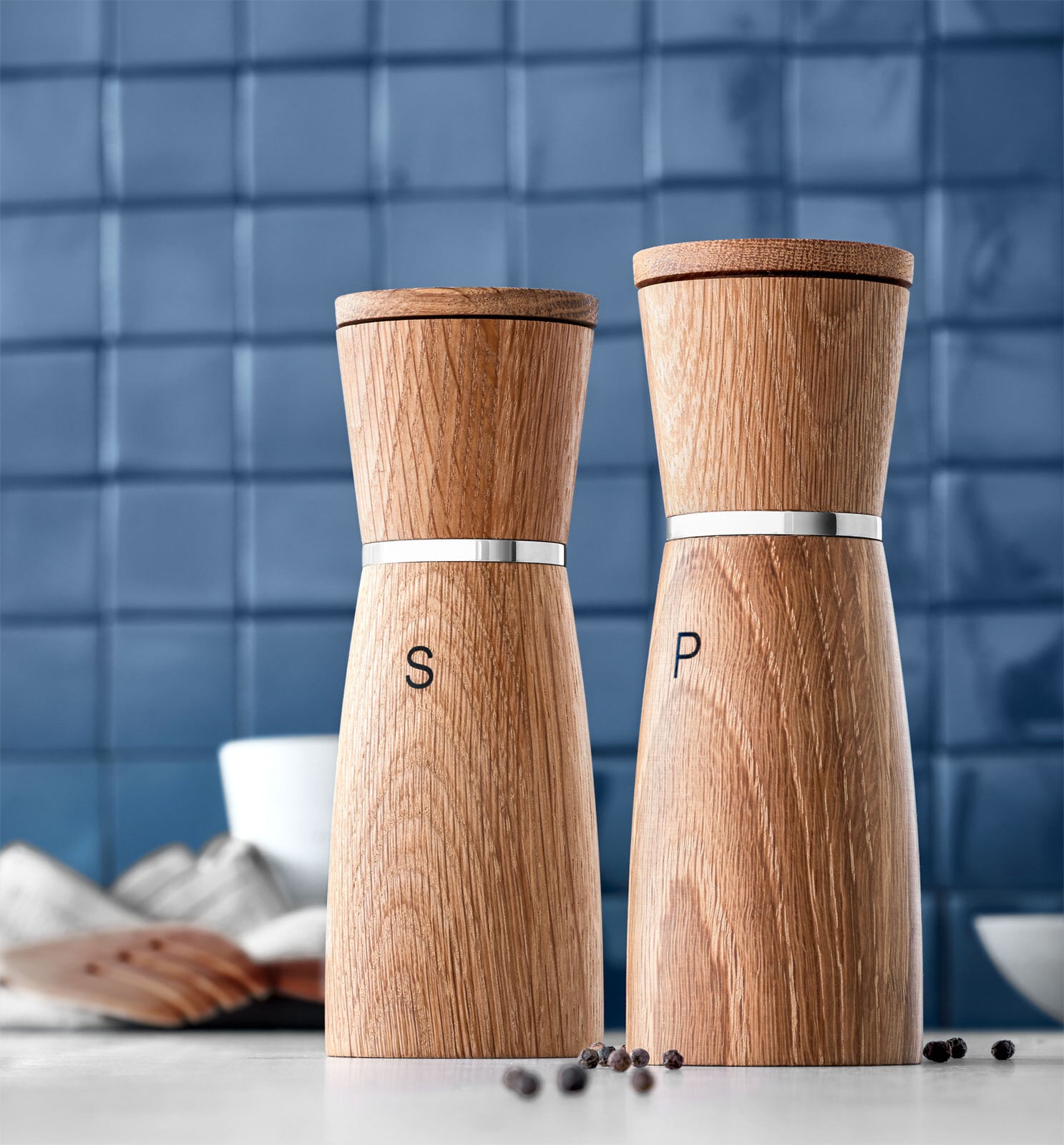 WMF Salz-/ Pfeffermühlen Set NATURE 2-teilig Holz