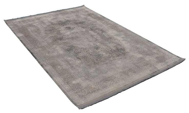 Webteppich VENECIA CLASSICO 160 x 230 cm grau/beige
