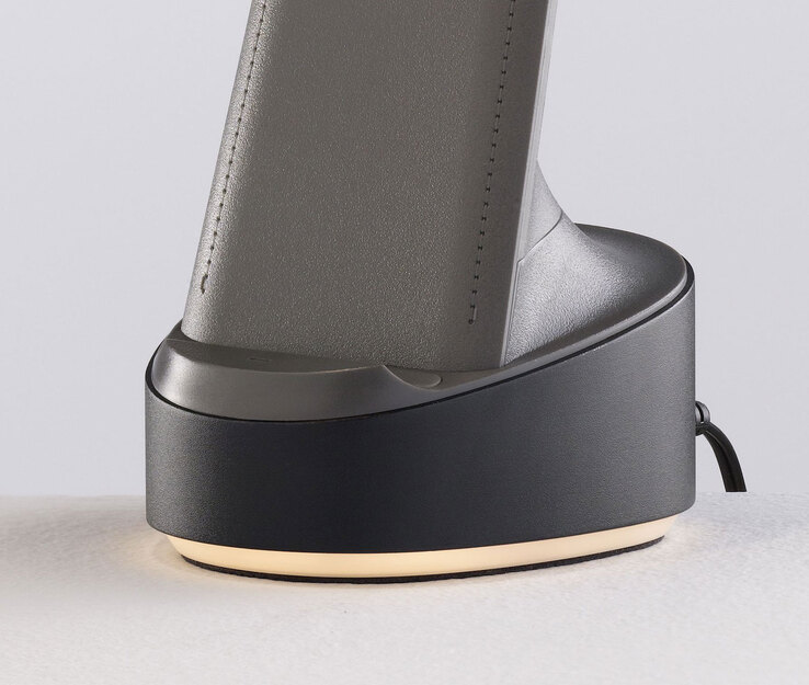 casaNOVA LED Schreibtischlampe JAZZ Qi grau