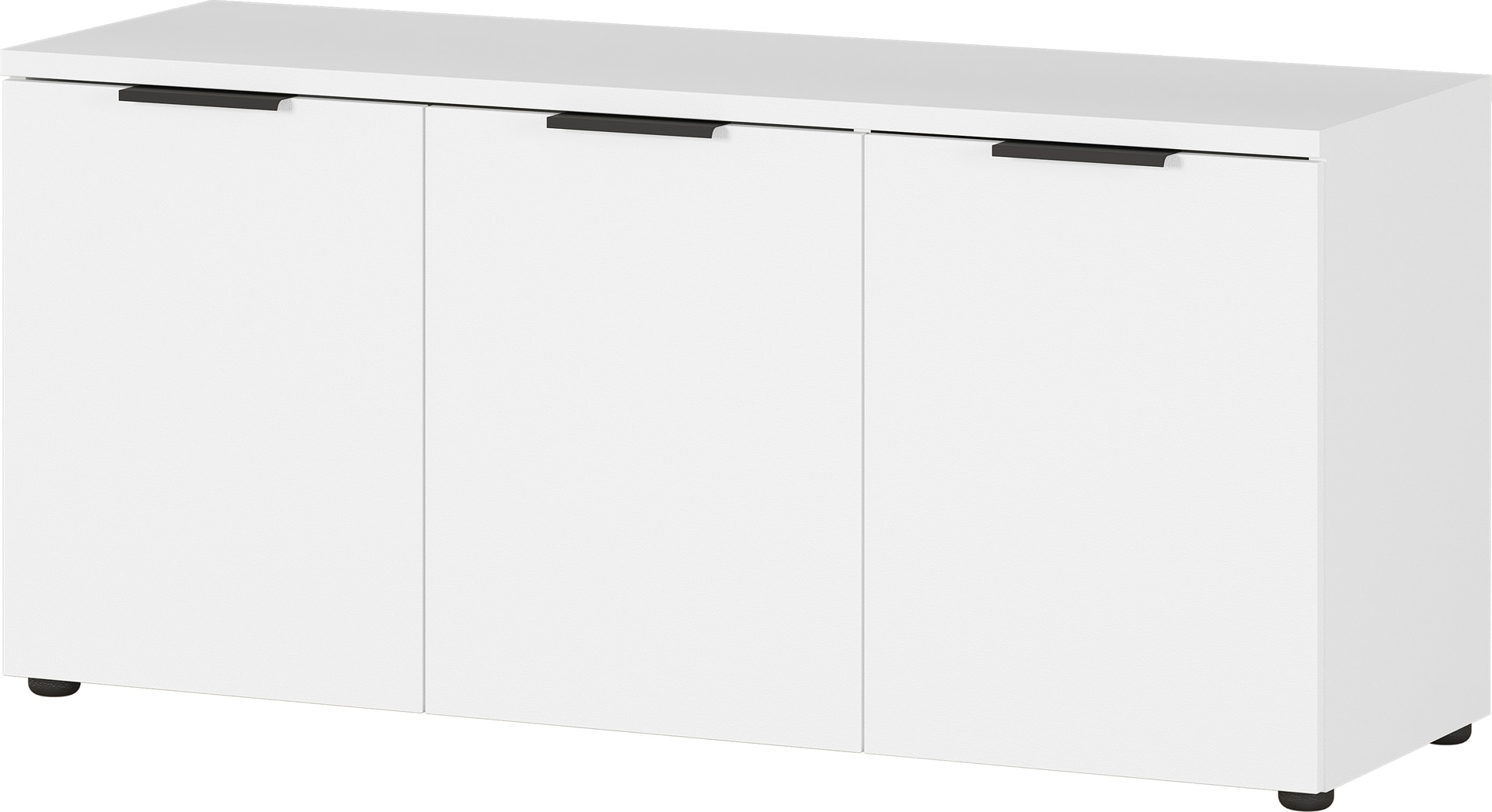 Lowboard VIDAGO 120 x 56 cm Weiß