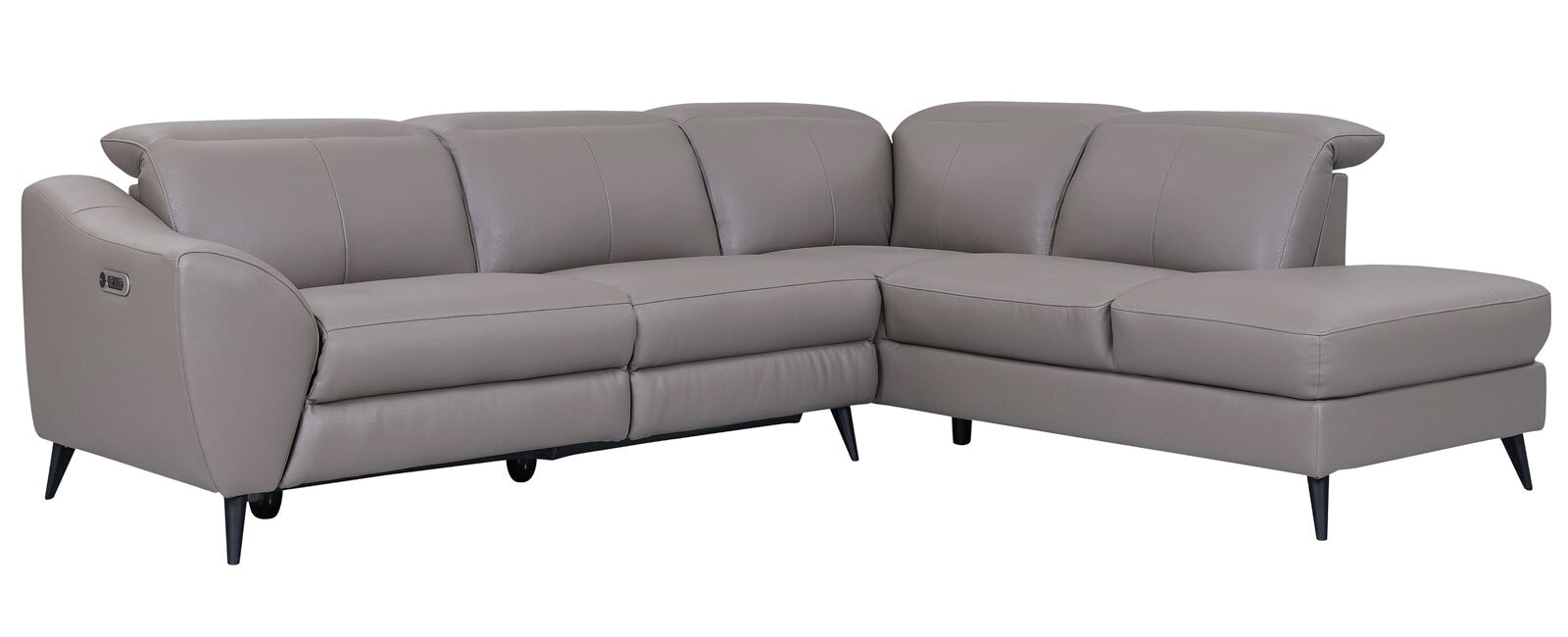 CASAVANTI Ecksofa COMO taupe