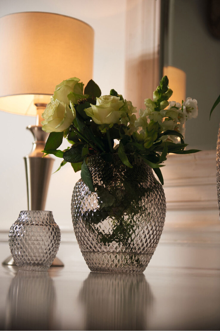 LEONARDO Vase POESIA 20 cm grau