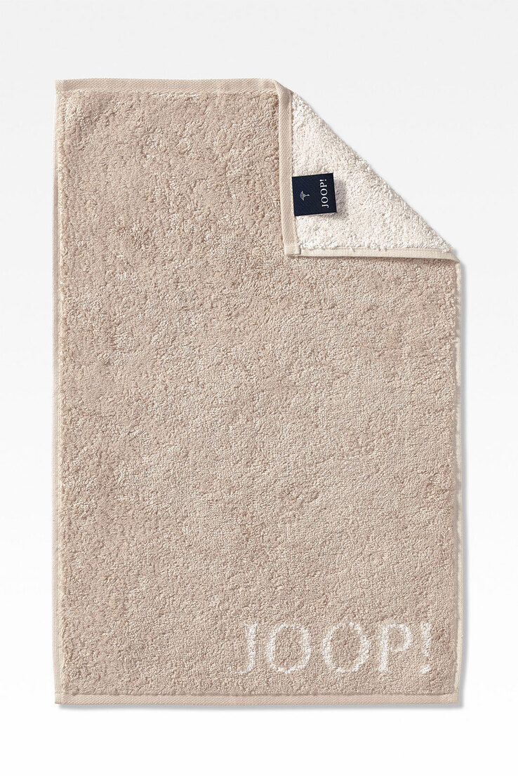 JOOP! Gästehandtuch DOUBLEFACE 30 x 50 cm sandbeige