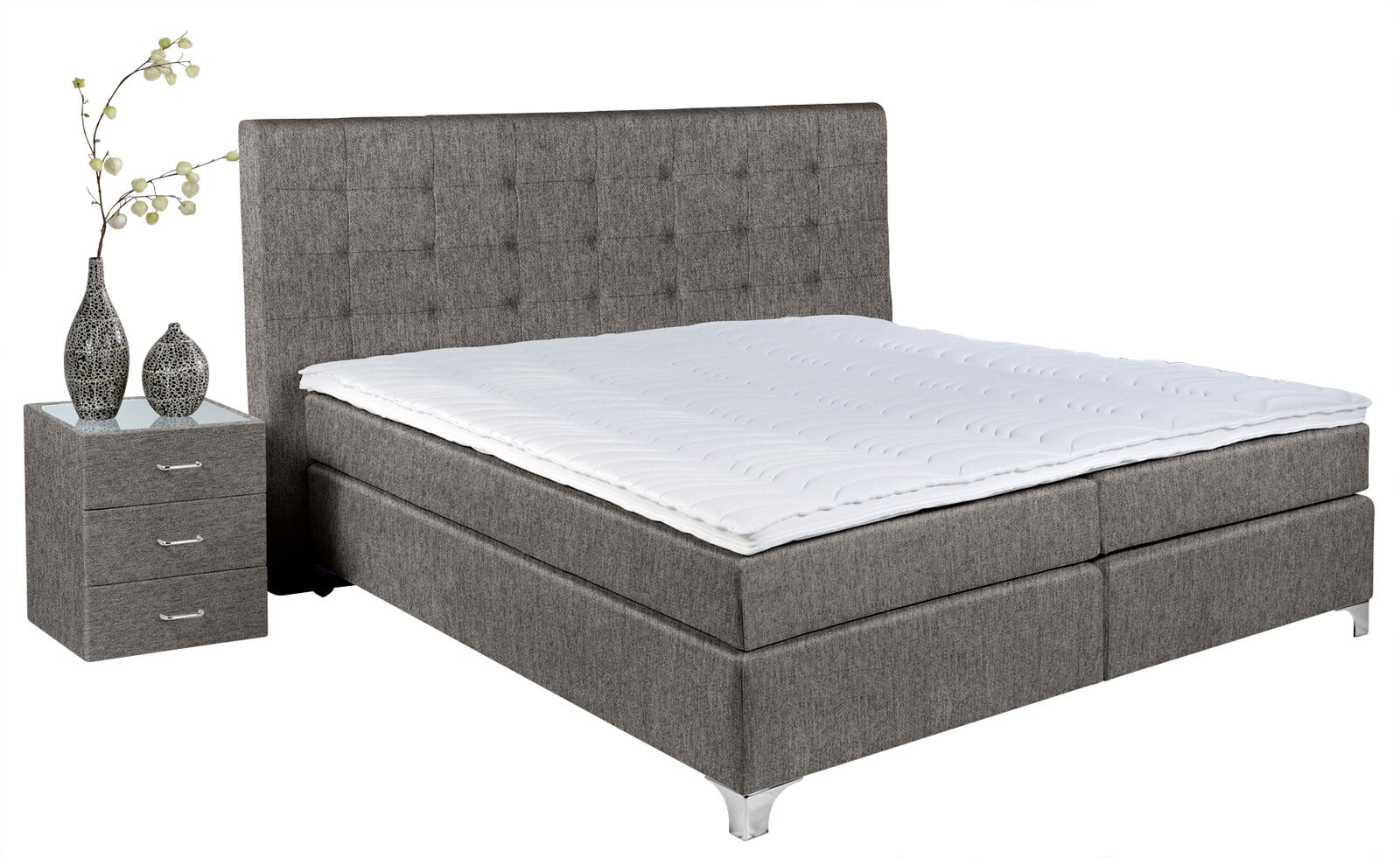 Ole Gunderson Boxspringbett TOPMOTION I 180 x 200 cm Mine-Vega Hunter