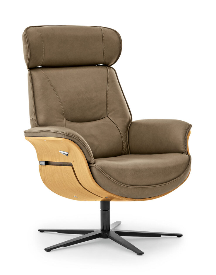 Musterring Sessel MR276 Leder Rodeo macchiato