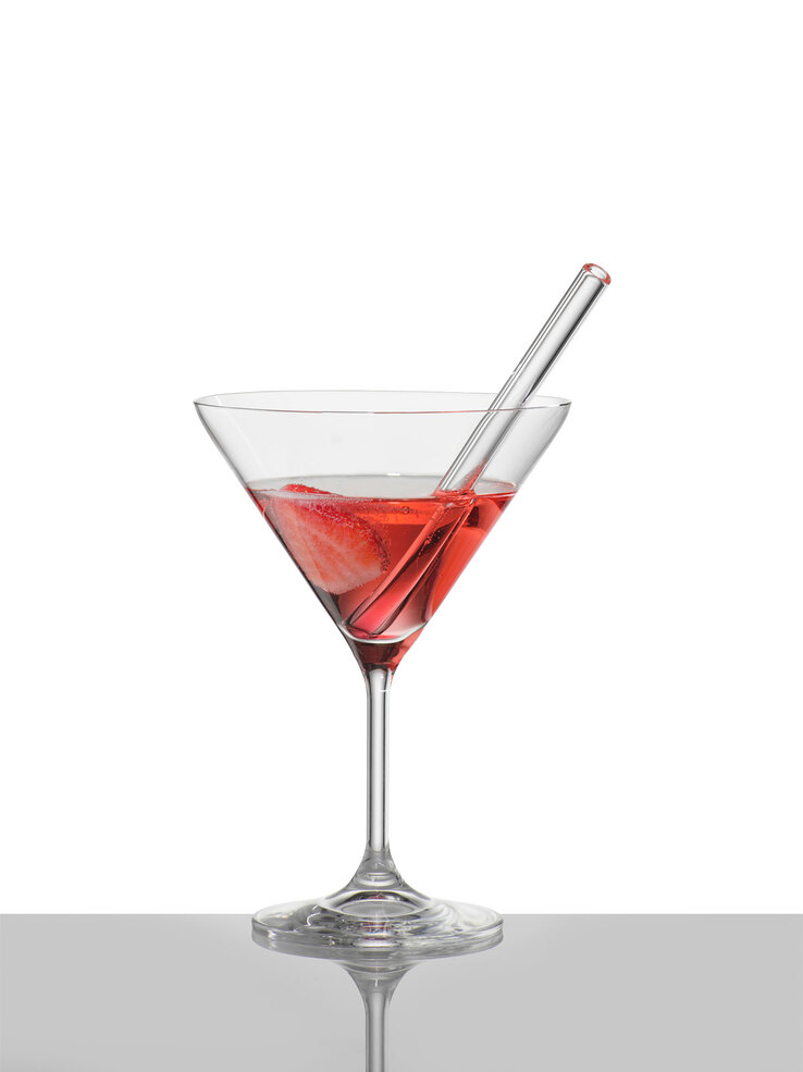 SIMAX exclusive Glastrinkhalm EXKLUSIV gerade 7-teilig 15 cm