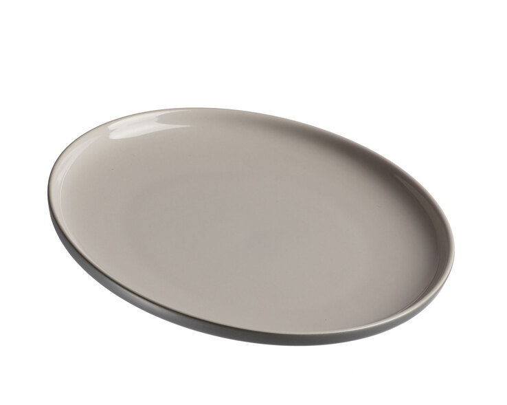 Ritzenhoff & Breker Dessertteller JASPER 6er Set grau/ weiß