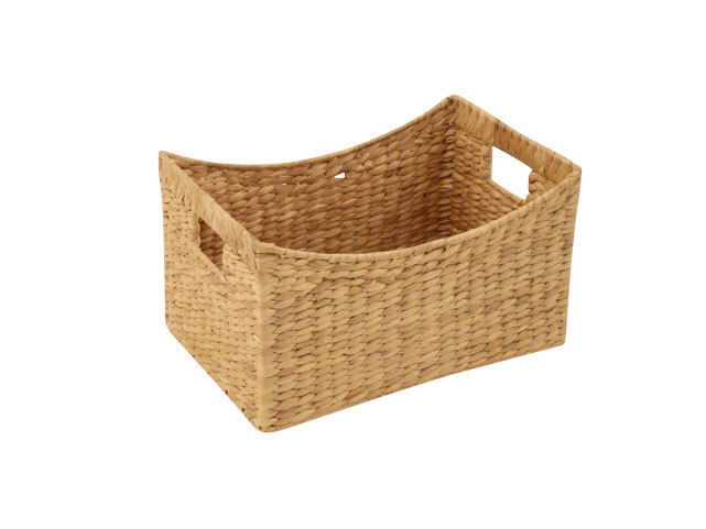 Regalbox 23 x 36 cm Wasserhyazinthe beige/natur