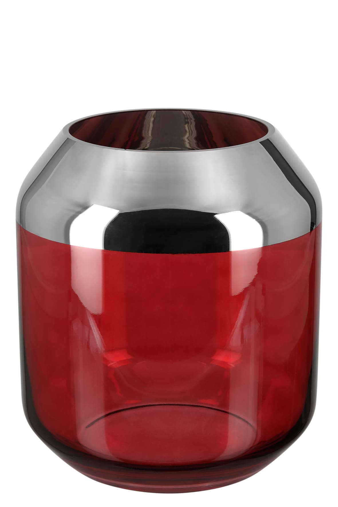 Fink Vase SMILLA 20 cm rot