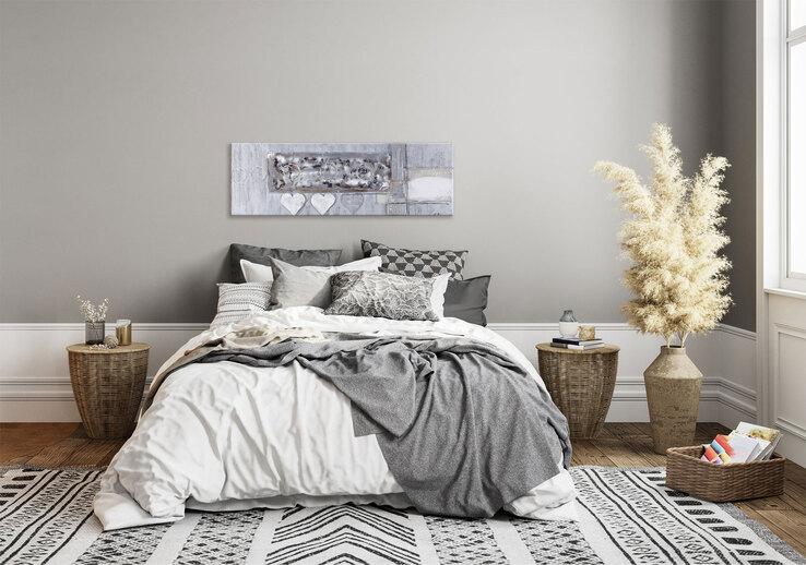 BÖNNINGHOFF Bild HERZEN 120 x 40 cm