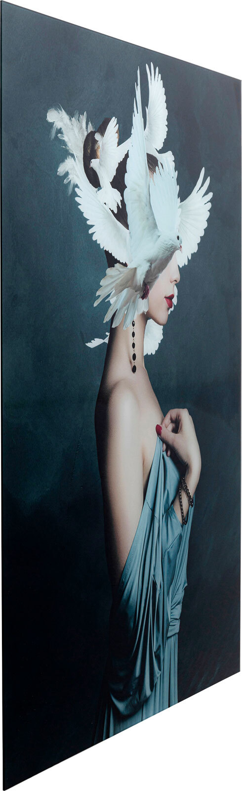 KARE DESIGN Bild MOTHER OF DOVES petrolblau