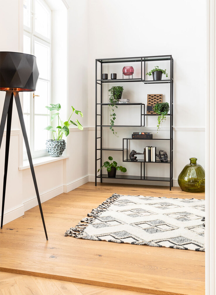 KARE DESIGN Regal LOFT 115 x 195 cm schwarz