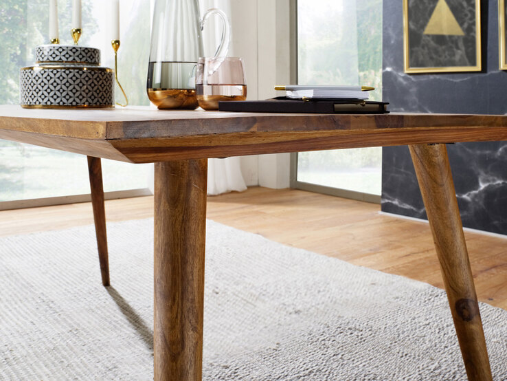 CASAVANTI Esstisch 160 x 80 cm braun