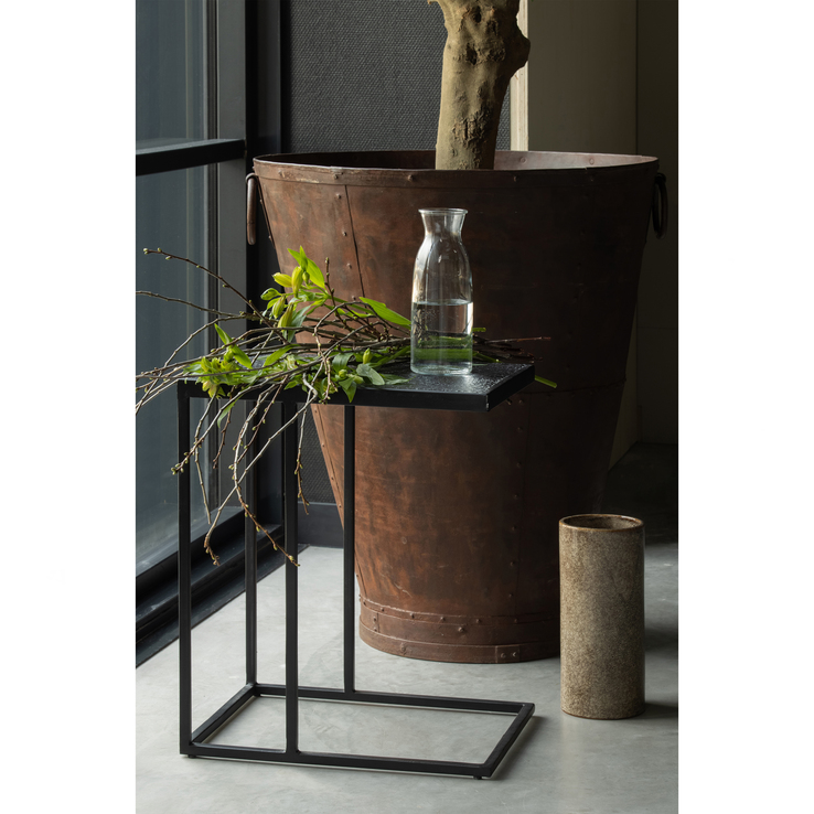 Garten Beistelltisch FEBE schwarz