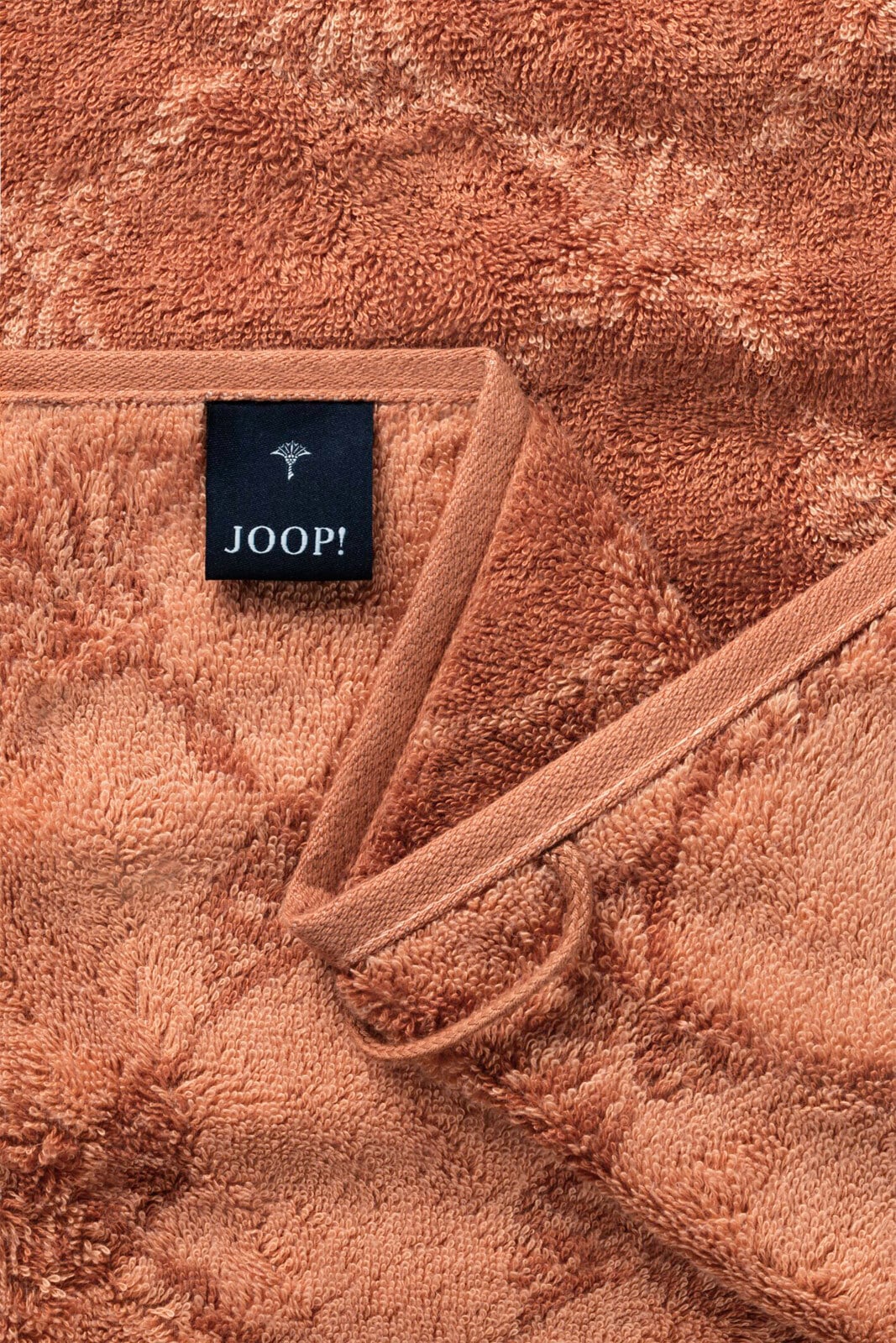 JOOP! Handtuch CLASSIC CORNFLOWER I 50 x 100 cm kupferfarbig 