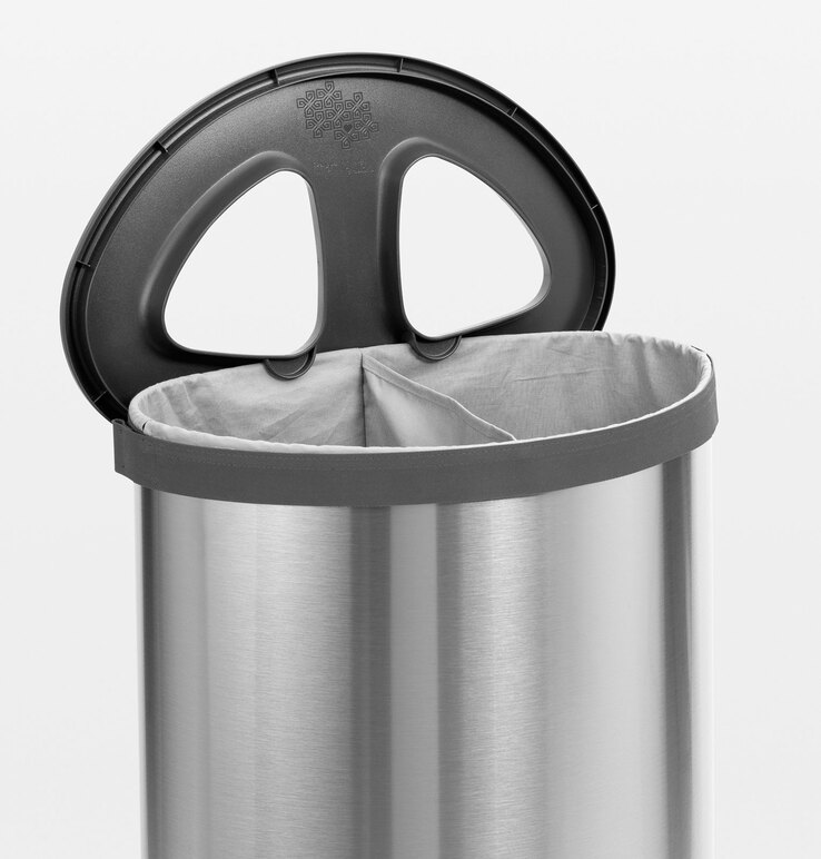 brabantia Wäschekorb SELECTOR 55 Liter chromfarbig