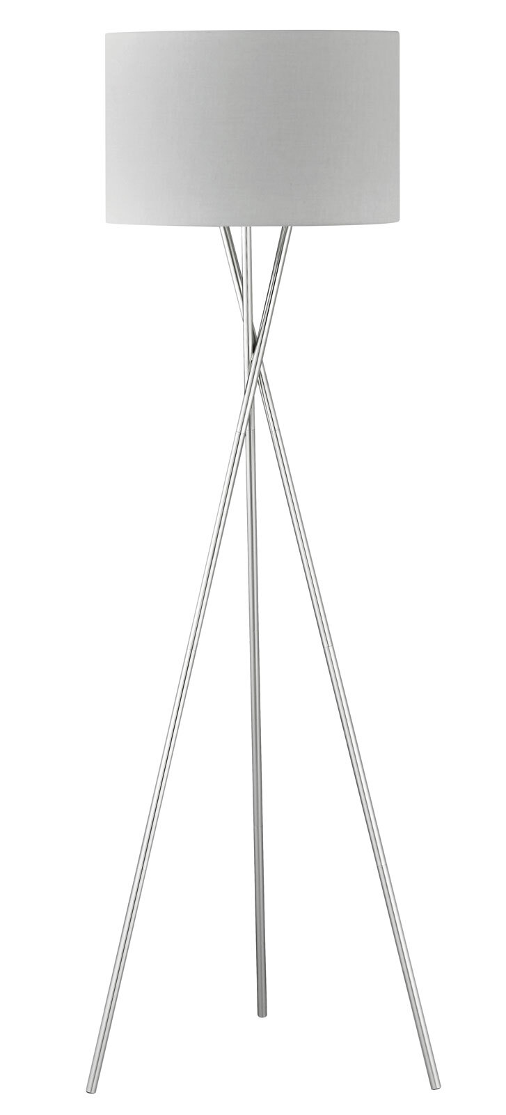 SCHÖNER WOHNEN-Kollektion Stehlampe PINA 160 cm hellgrau