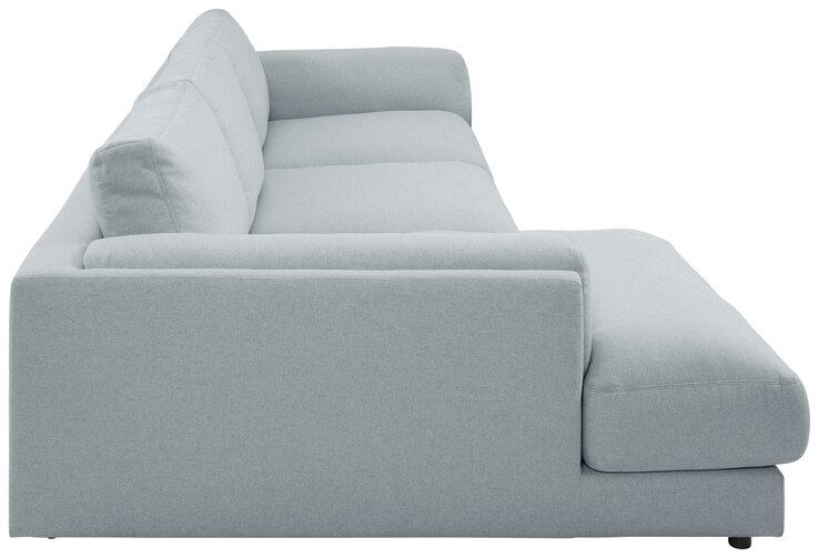 Ole Gunderson Ecksofa-Kombi LASSE III 125 x 352 cm hellgrau