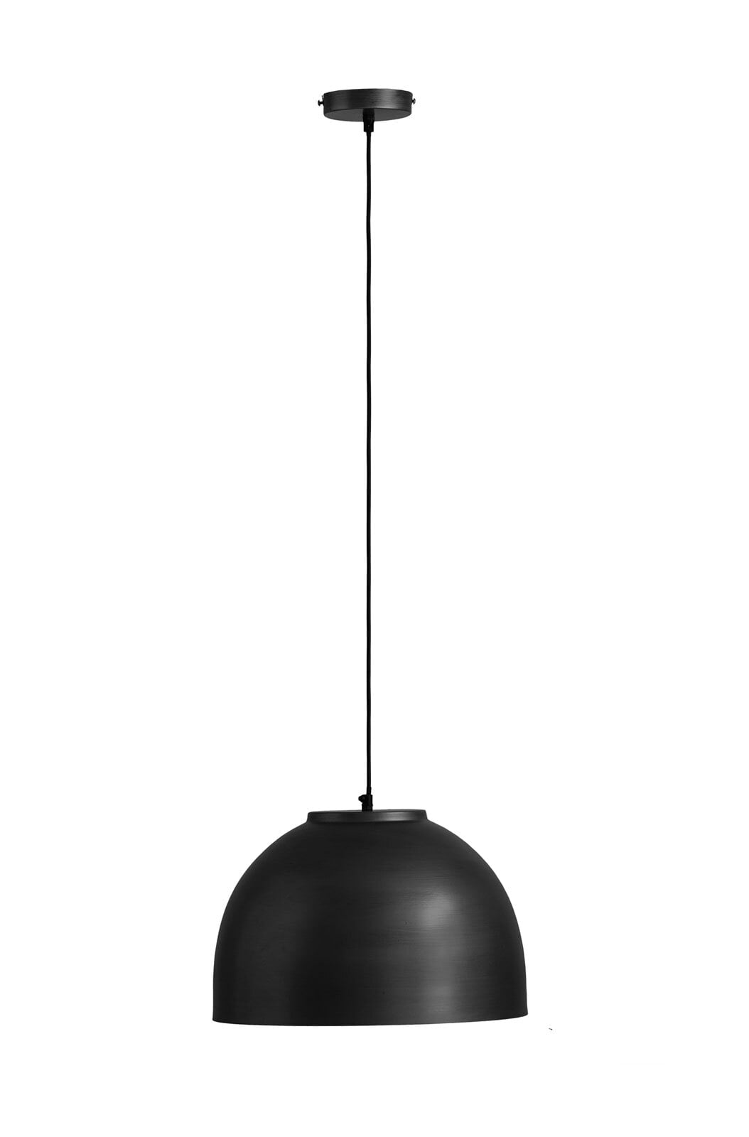 GLOBO Retrofit Pendelleuchte HERMI I 40 cm schwarz